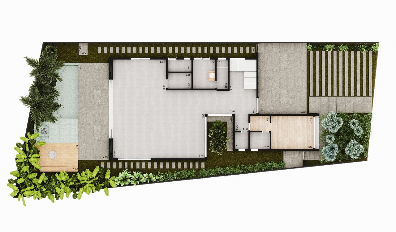 Planta da Casa 5 — piso térreo